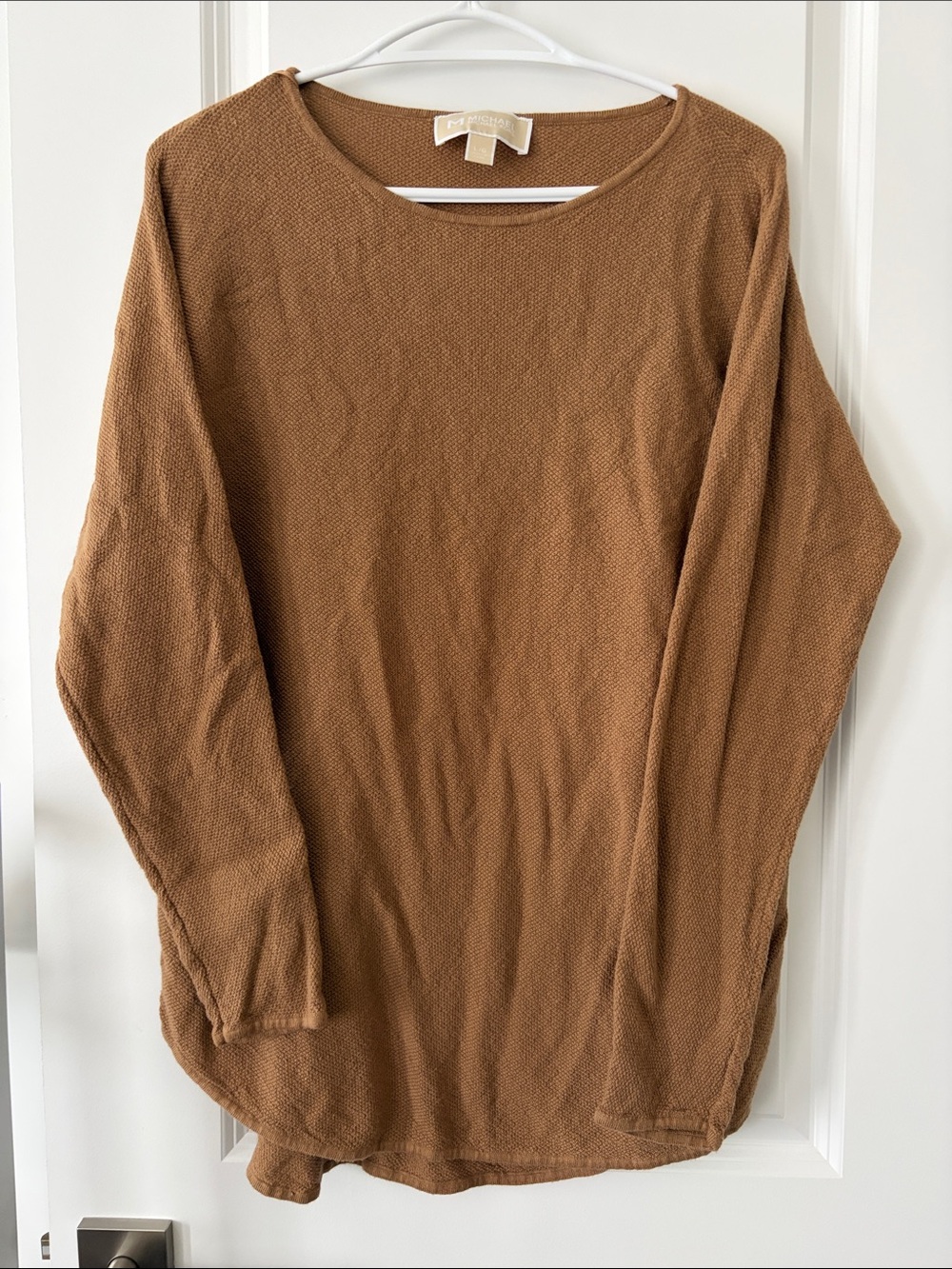Michael Kors Camel Brown Crewneck Sweater